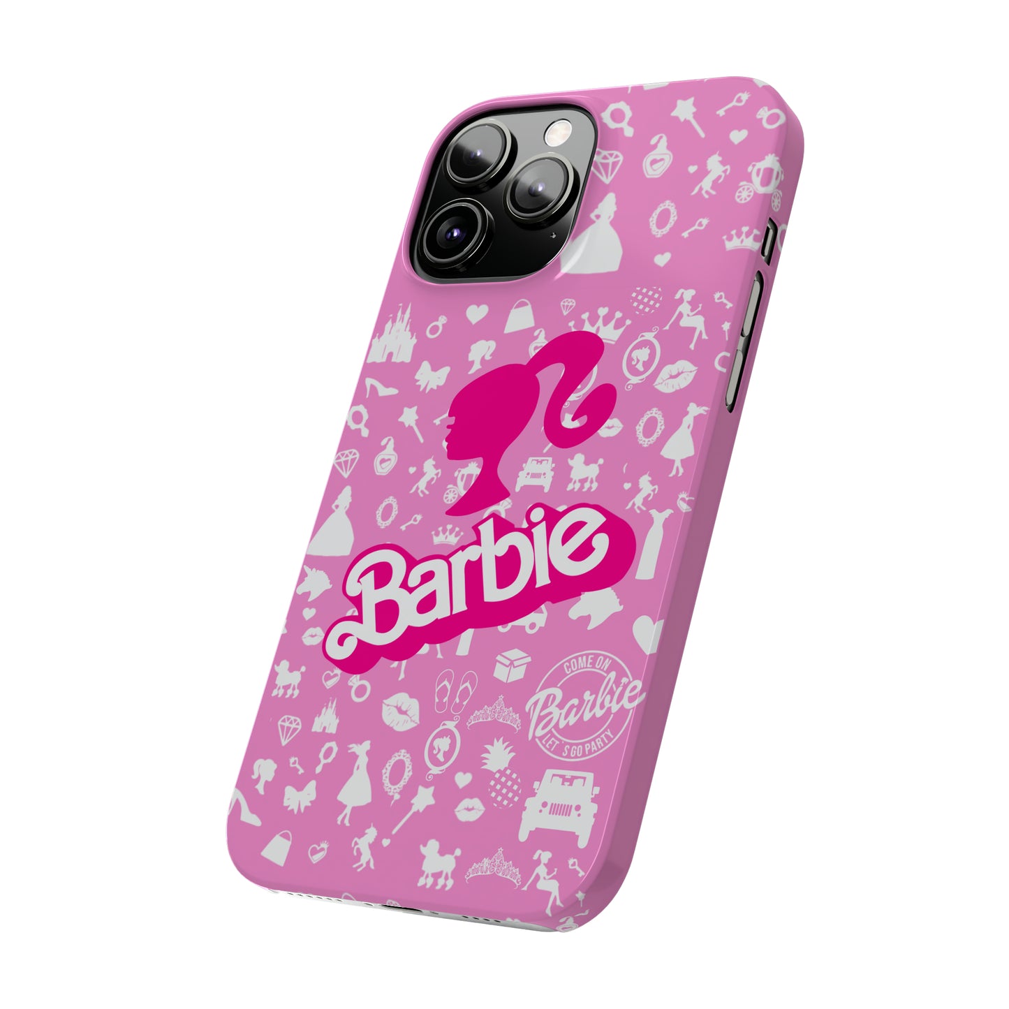 Barbie phone case, Barbie movie merch, Movie phone case, pink phone case