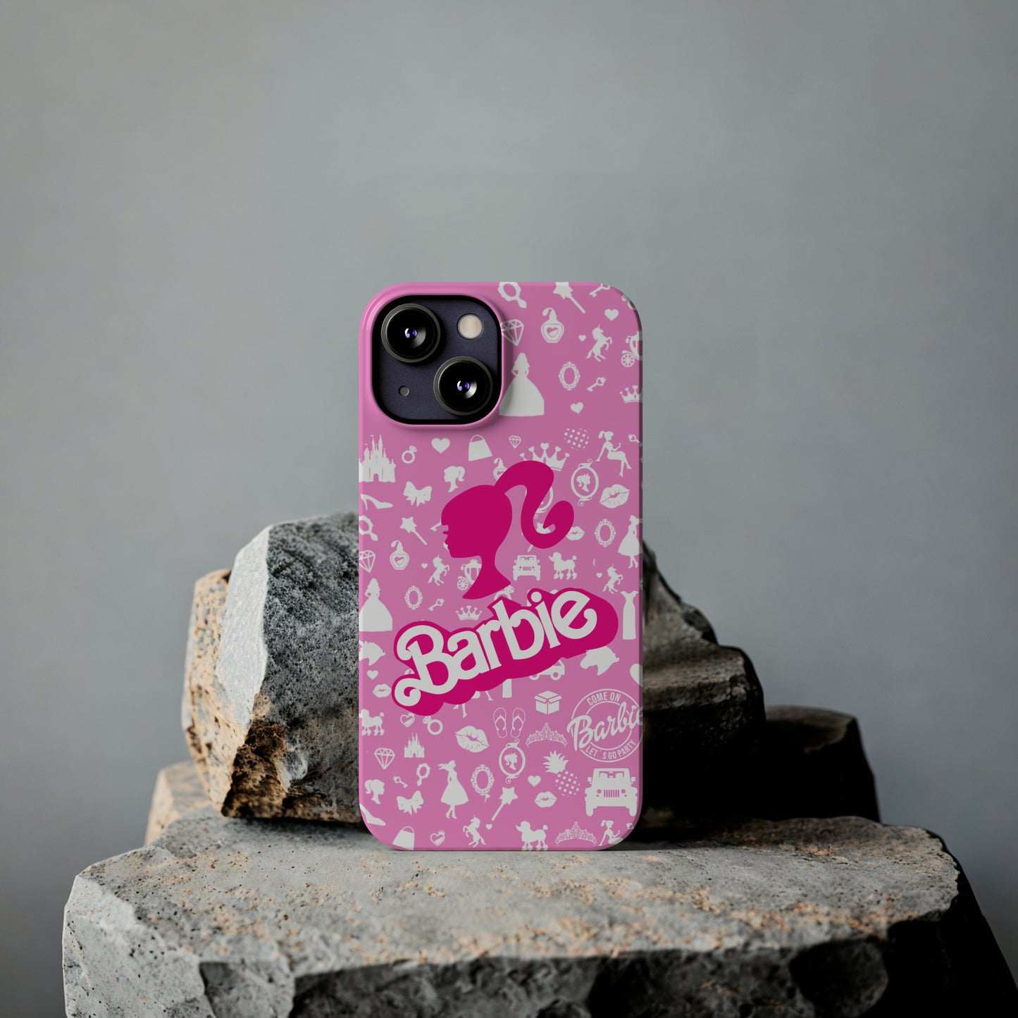 Barbie phone case, Barbie movie merch, Movie phone case, pink phone case