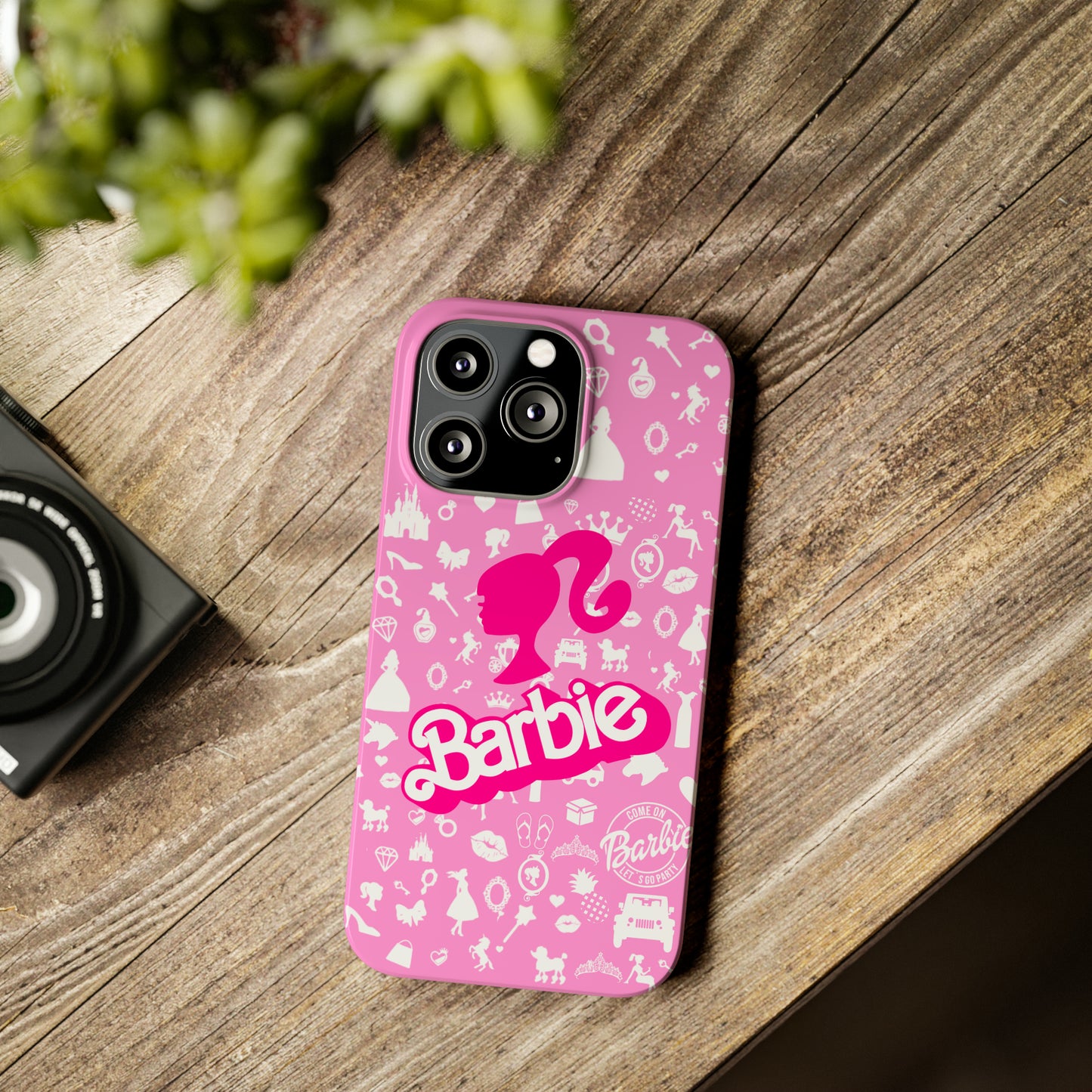 Barbie phone case, Barbie movie merch, Movie phone case, pink phone case