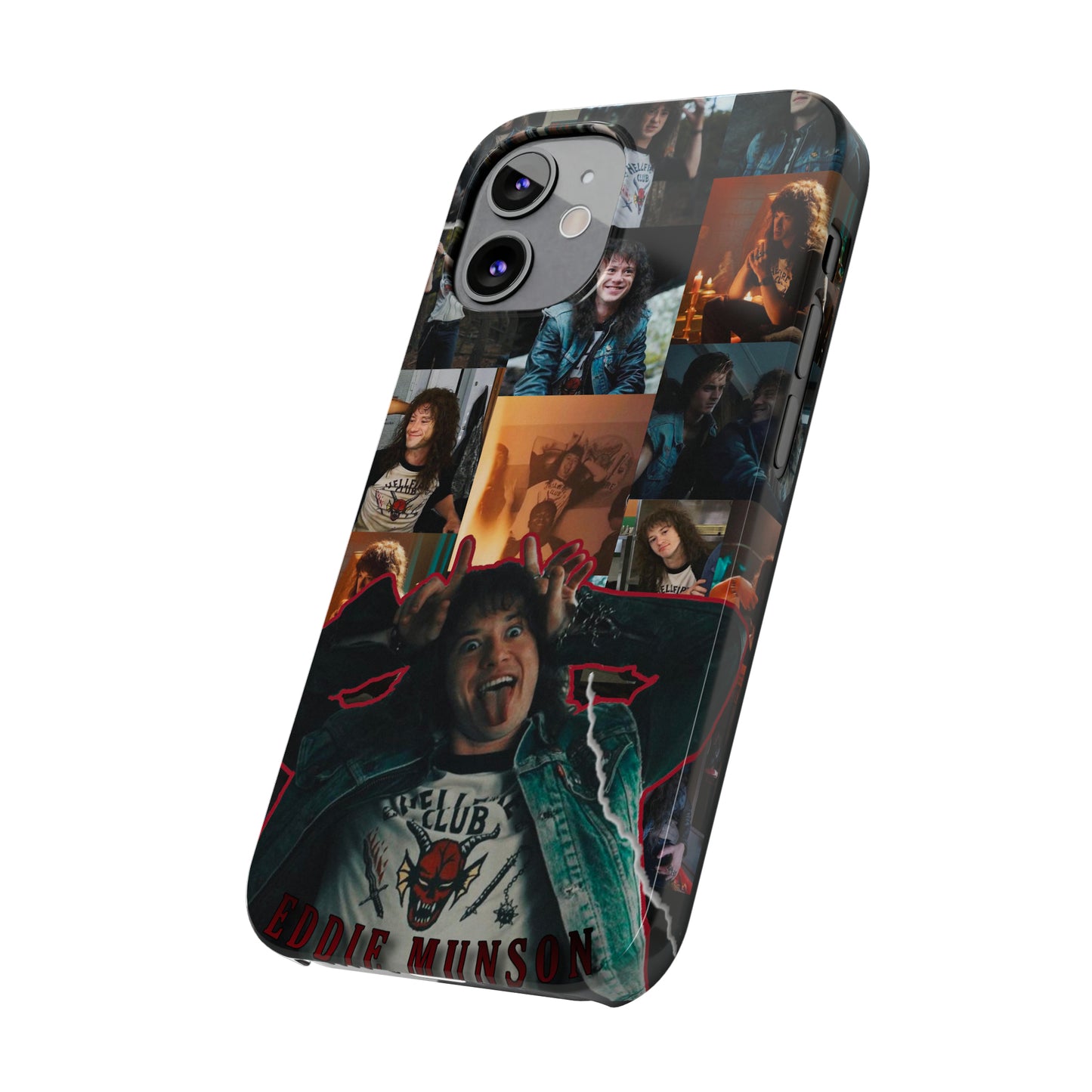 Eddie Munson Slim Phone Case, Stranger Things slim phone case