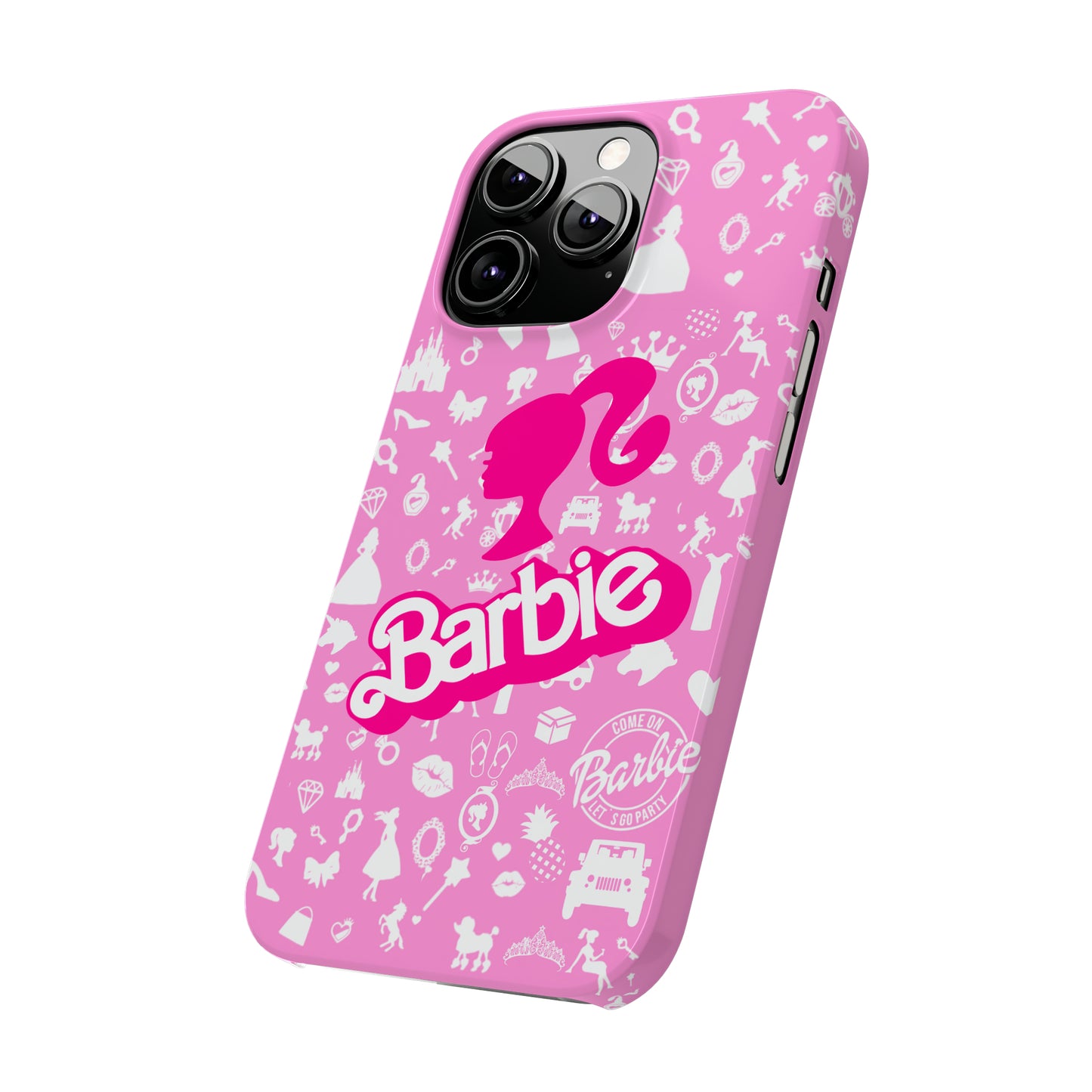 Barbie phone case, Barbie movie merch, Movie phone case, pink phone case