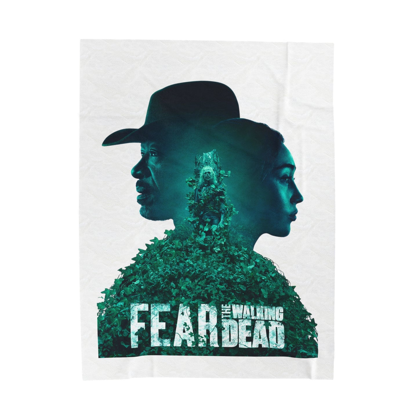 Fear the walking dead blanket, Ftwd merch, Alicia Clark, Morgan Jones