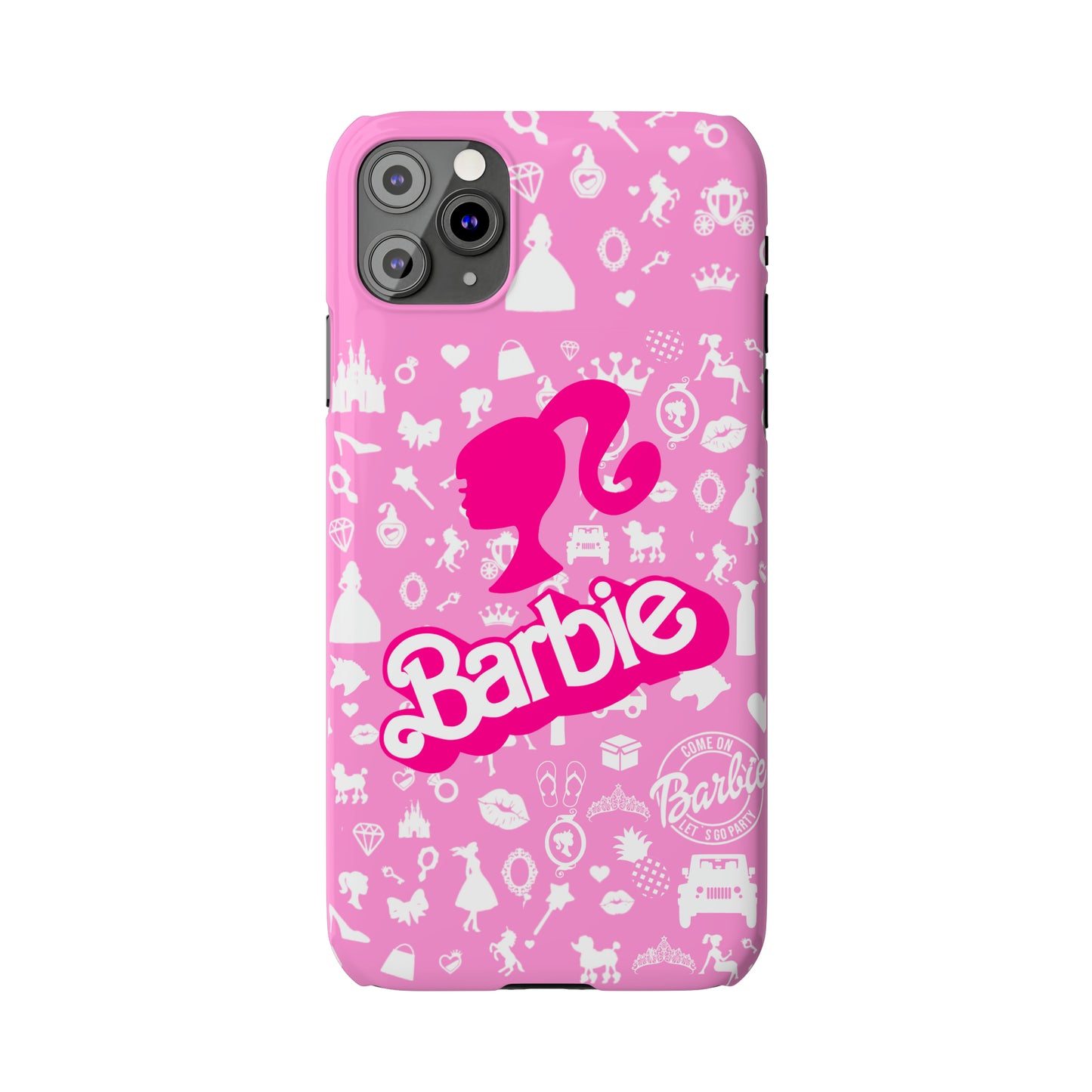 Barbie phone case, Barbie movie merch, Movie phone case, pink phone case