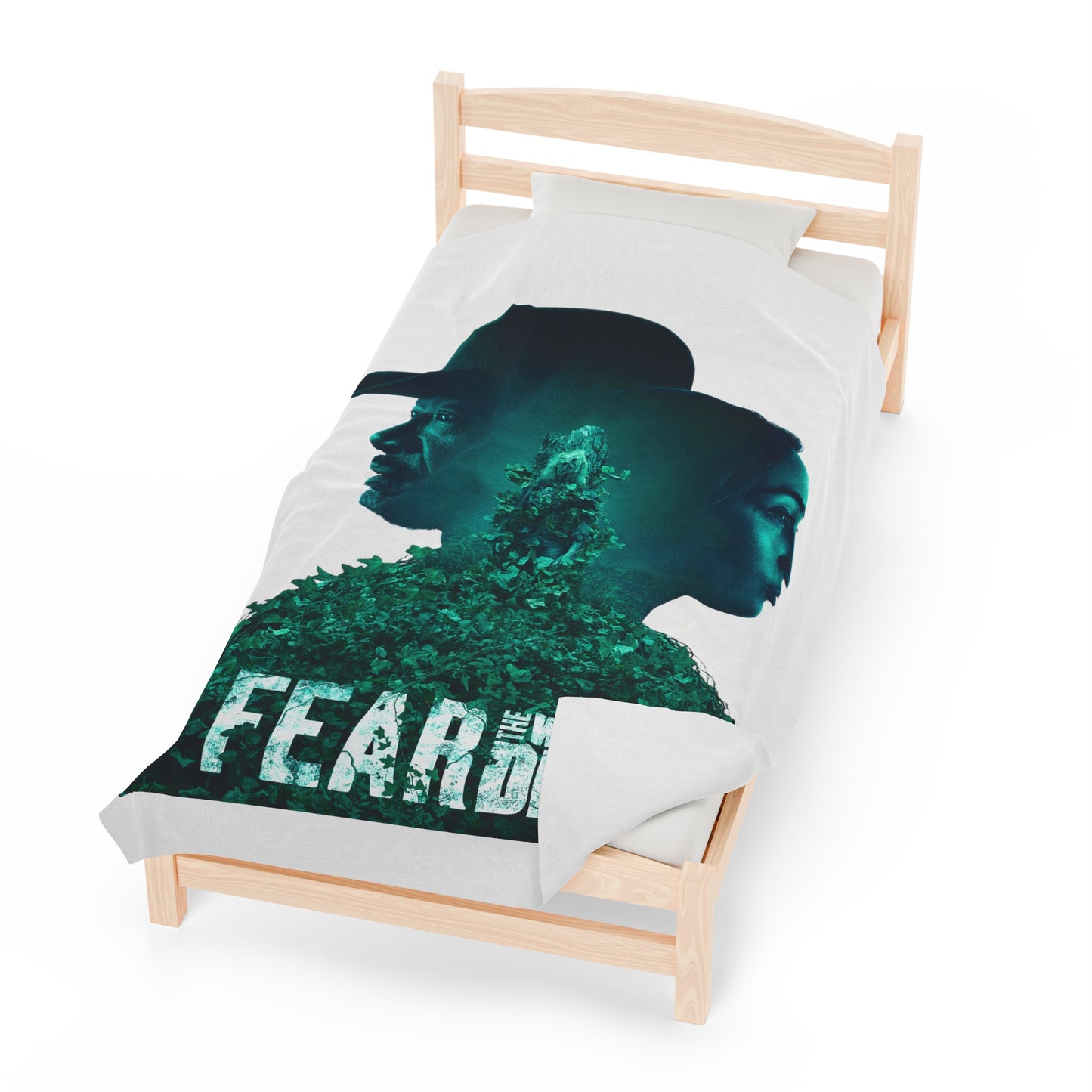 Fear the walking dead blanket, Ftwd merch, Alicia Clark, Morgan Jones