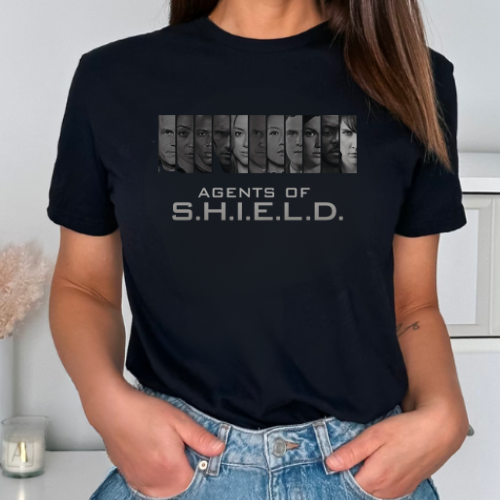 Agents of Shield T-shirt, A.O.S. tshirt, MCU t-shirt, Superhero Tv showing