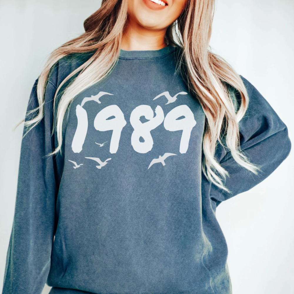 19 Seagull Unisex Garment-Dyed Sweatshirt