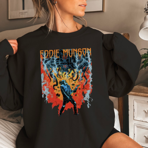 Eddie Munson Stranger Things Crewneck