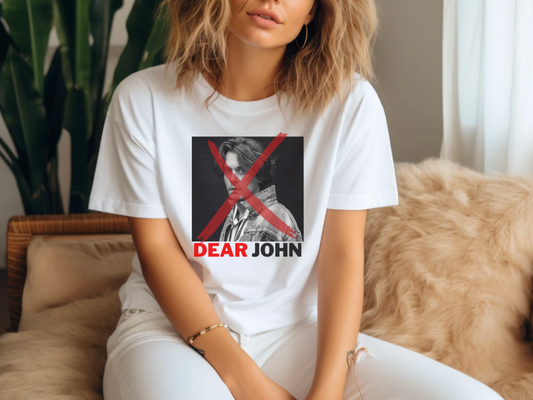 Cancelled John Mayer T-shirt,  Dear John Tshirt