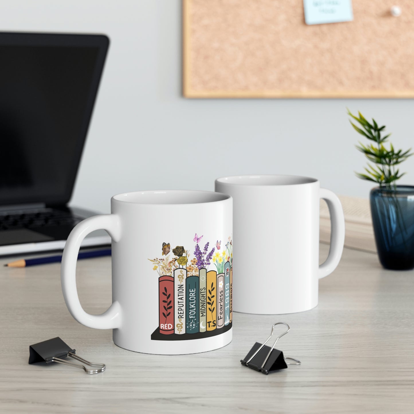 Albums as books coffee mug