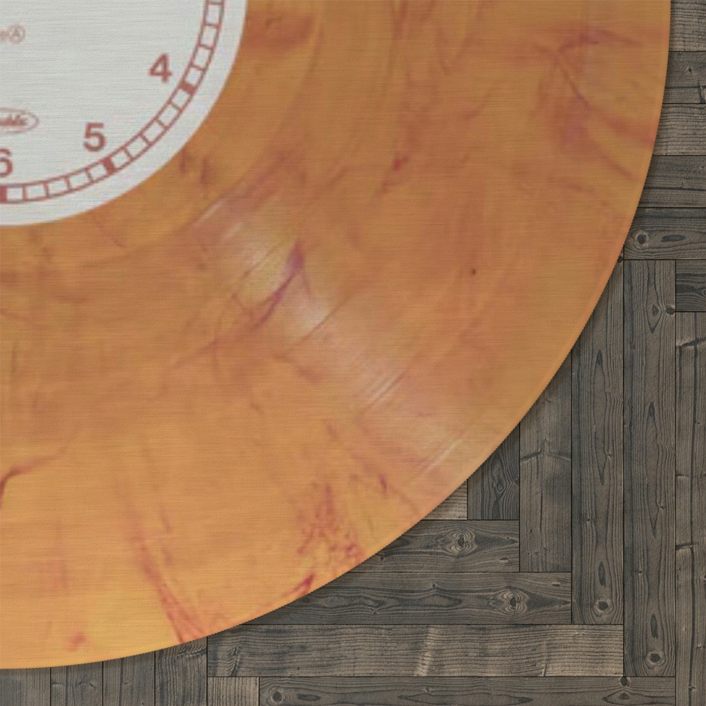 Blood Moon Edition Vinyl Inspired Custom ROUND RUG