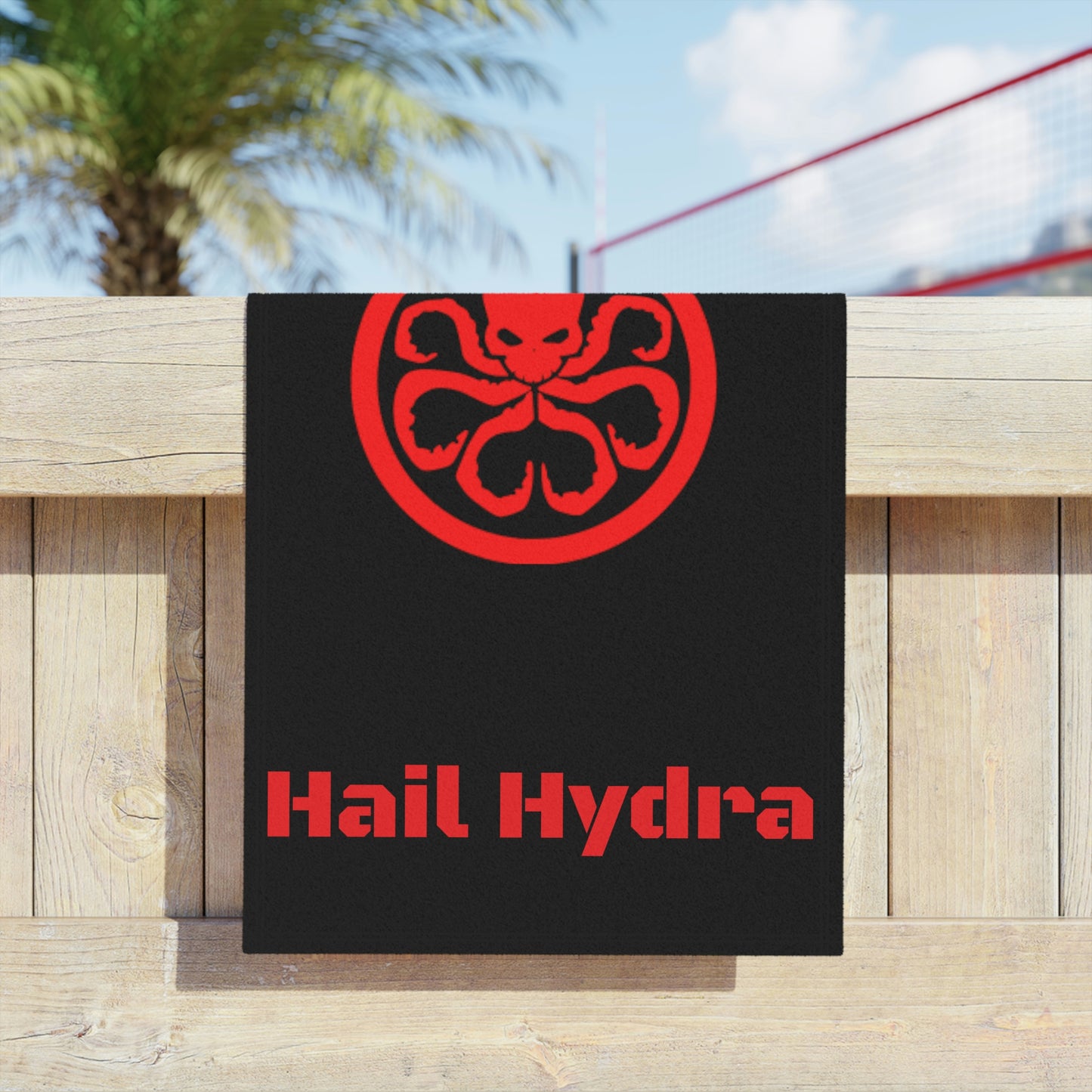 Agents of S.H.I.E.L.D. Hydra logo Beach Towel