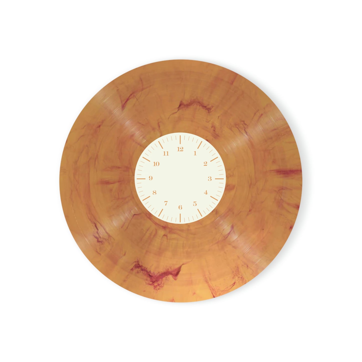 Blood Moon Vinyl Round Drink Coaster