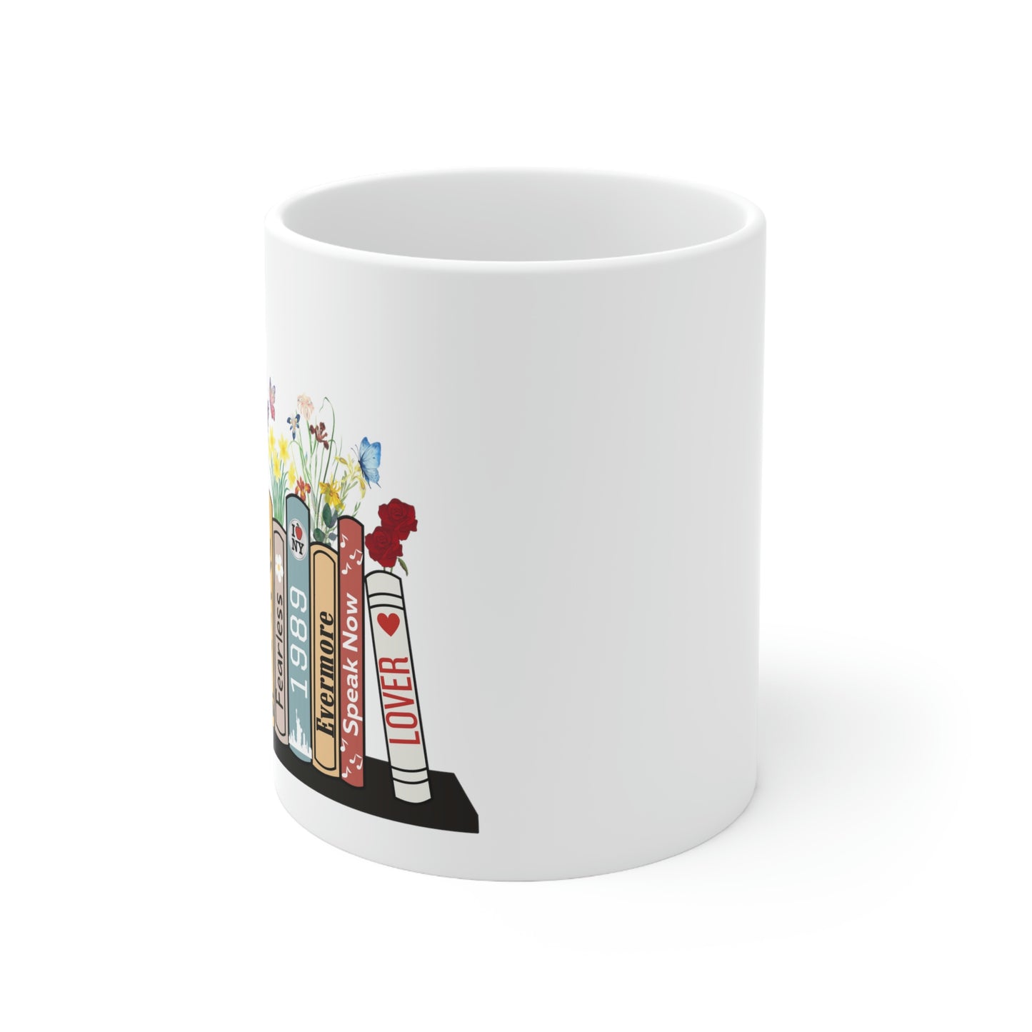 Albums as books coffee mug