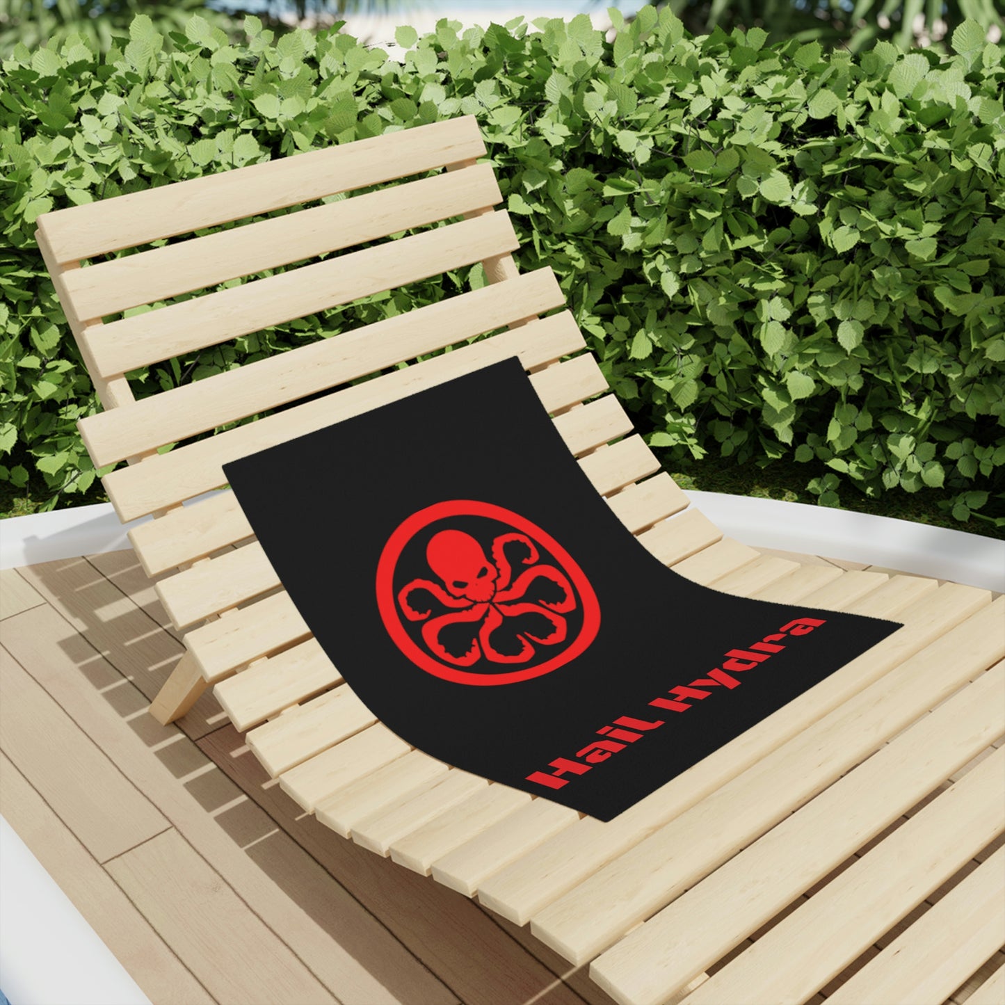 Agents of S.H.I.E.L.D. Hydra logo Beach Towel