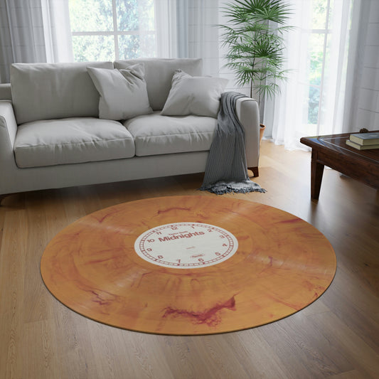 Blood Moon Edition Vinyl Inspired Custom ROUND RUG