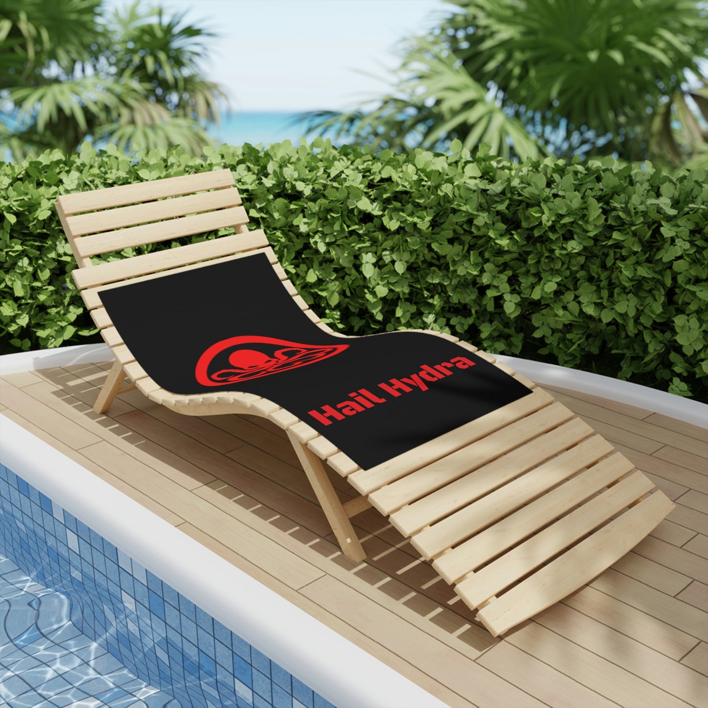 Agents of S.H.I.E.L.D. Hydra logo Beach Towel