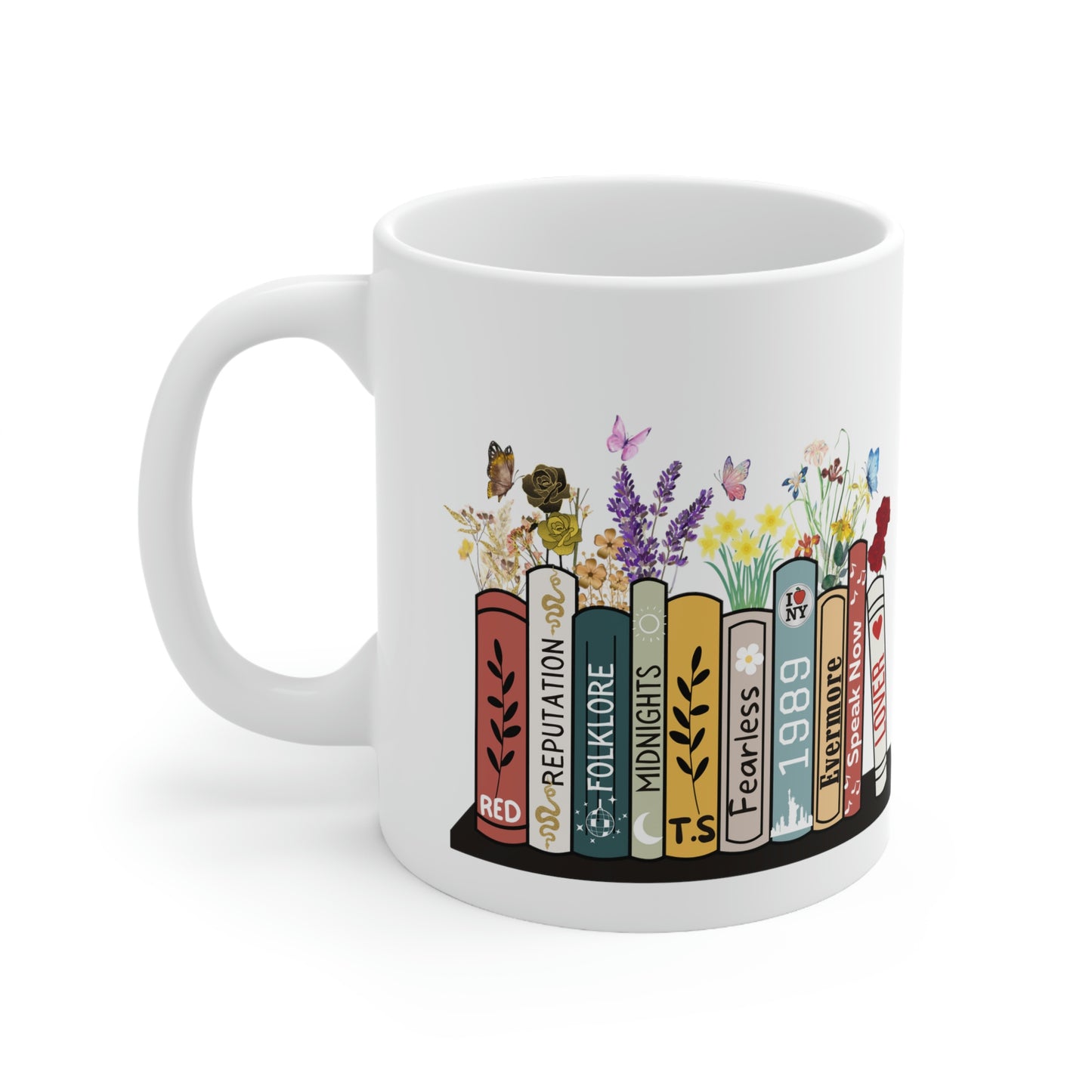 Albums as books coffee mug